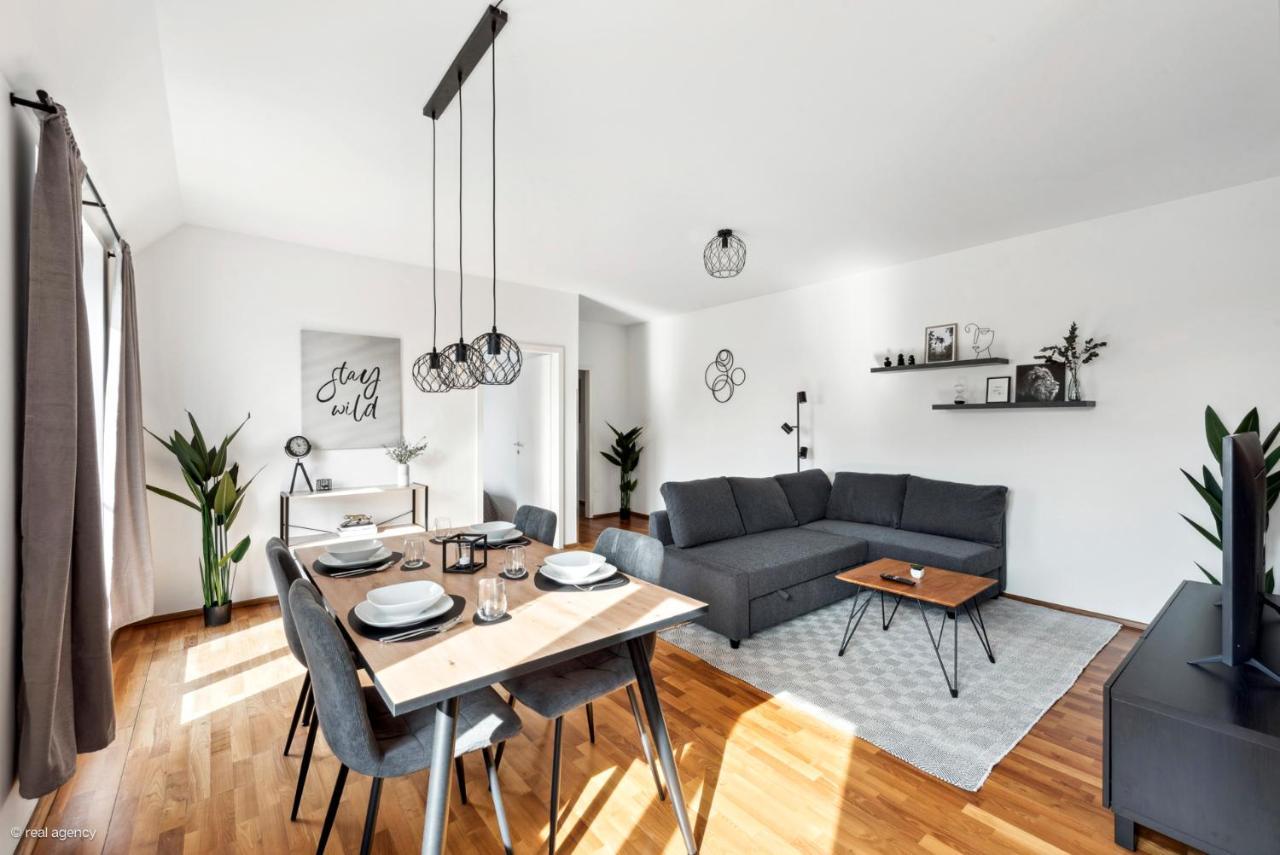 Bernhards Apartment Stadthalle - Klima & Terrasse Вена Экстерьер фото